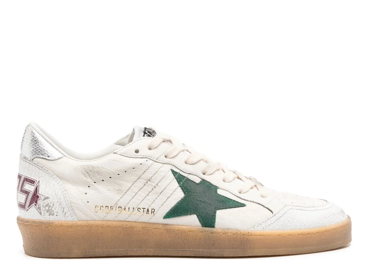 Ball-Star White Green Silver