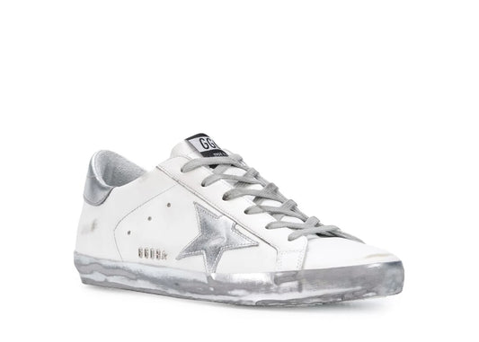 Super-Star White Silver Sparkle - Women's