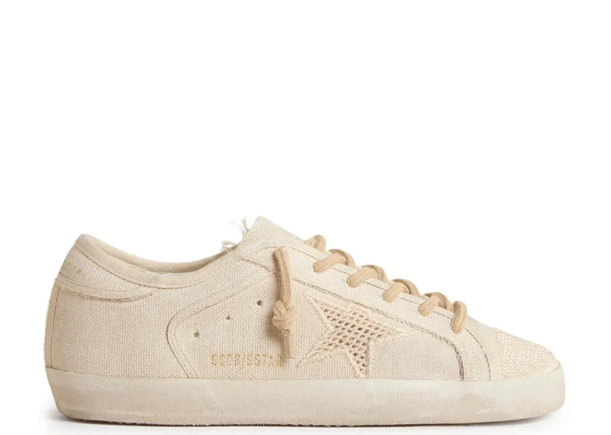 Super-Star Pearl Canvas Mesh Effect Star - Women's