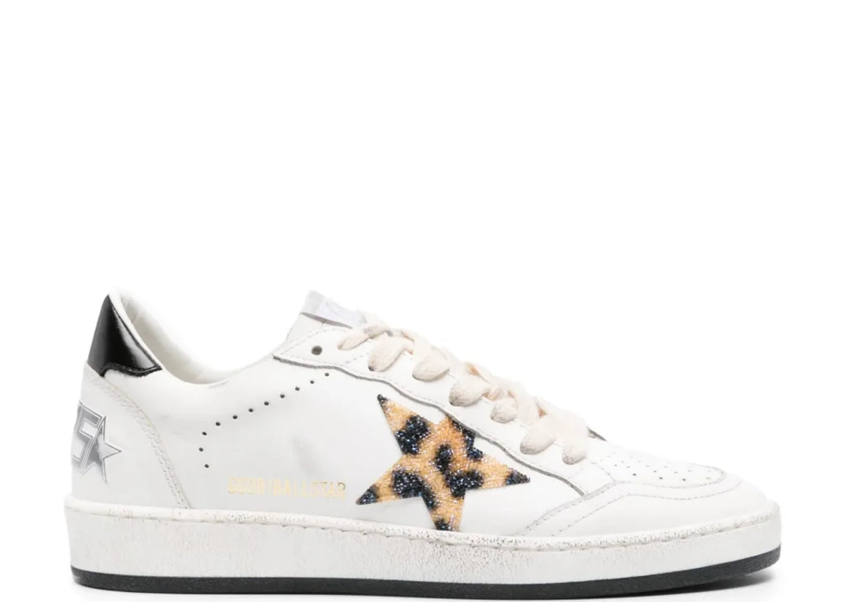 Ball Star Leopard Print Star Swarovski Crystals - Women's