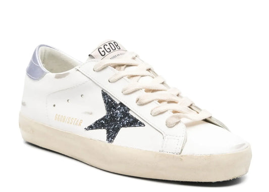 Super-Star White Leather Padded Ankle - Women's