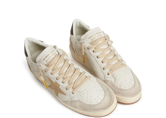 Ball Star LTD Beige Star Black Heel Tab - Women's