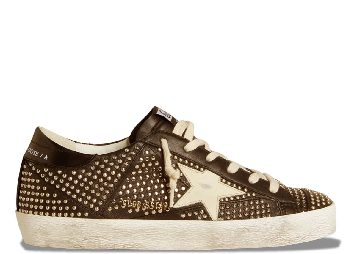Super-Star Black Nappa Silver - Women's