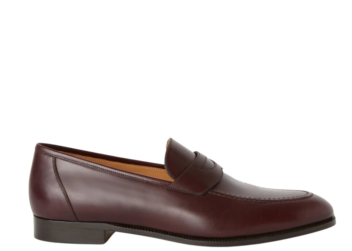 Sergio Loafer Calfskin Night Burgundy