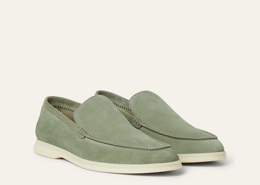 Summer Walk Loafer Suede Shamrock