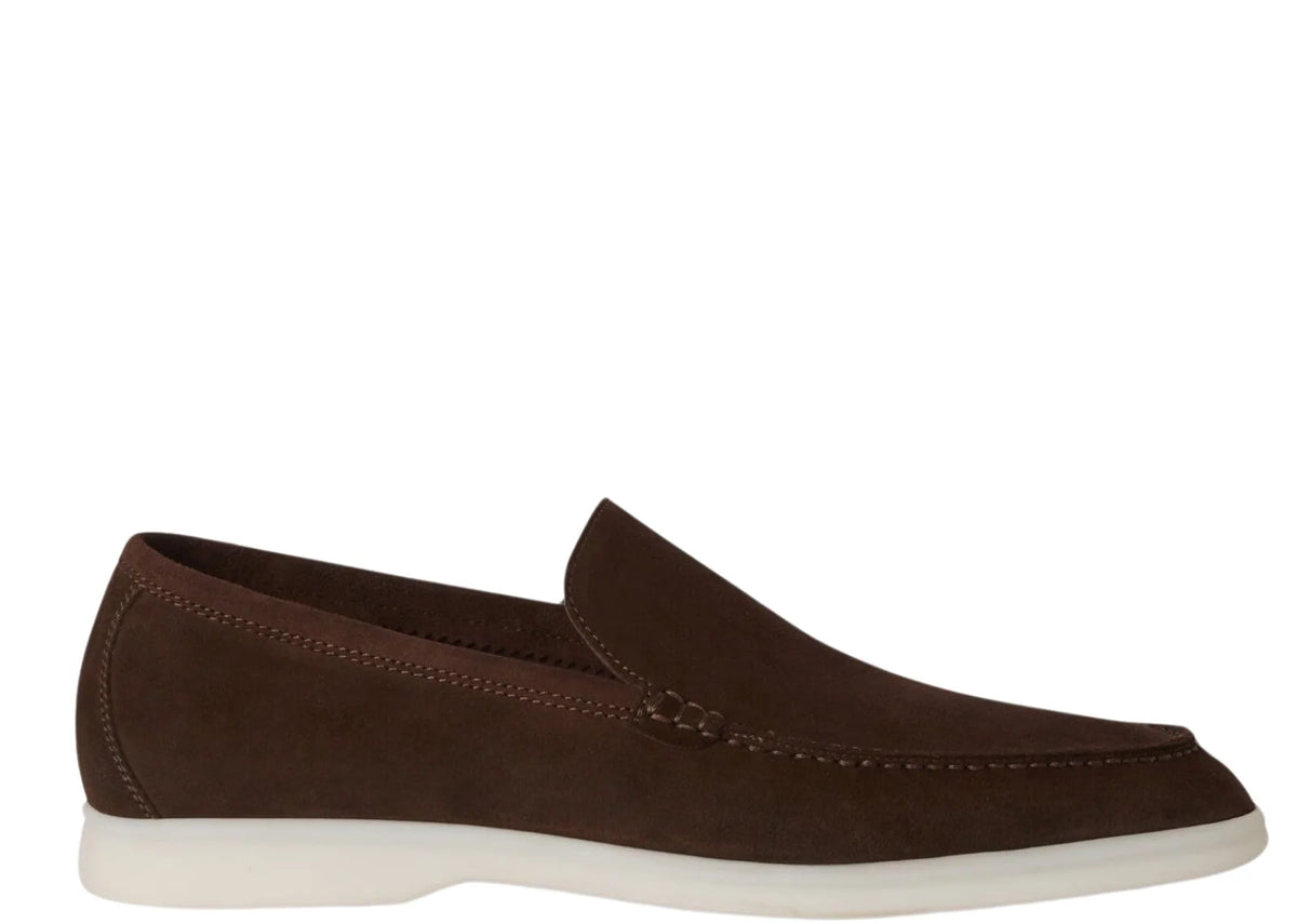 Summer Walk Loafer Suede Chocolate