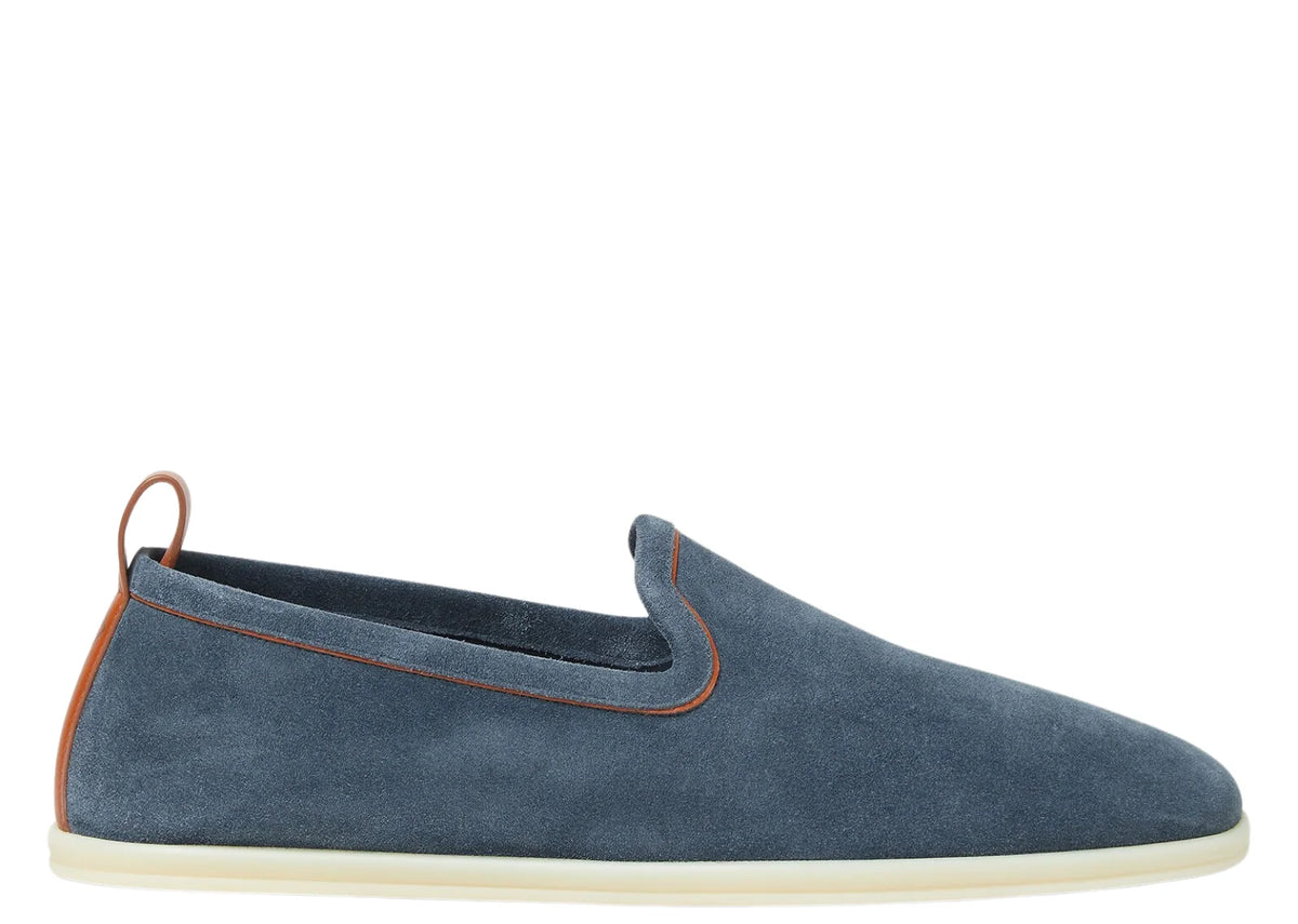 Venice Walk Loafer Suede Black Figs