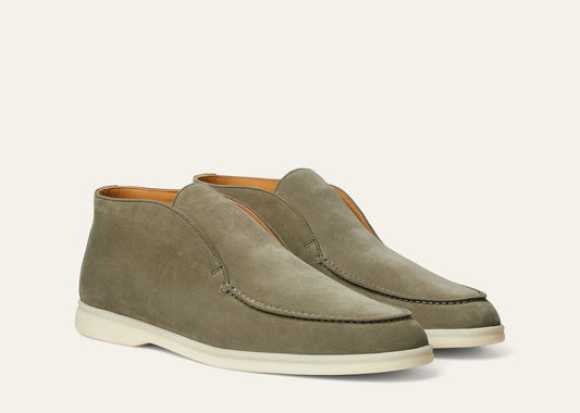 Open Walk Ankle Boot Suede Cucunci