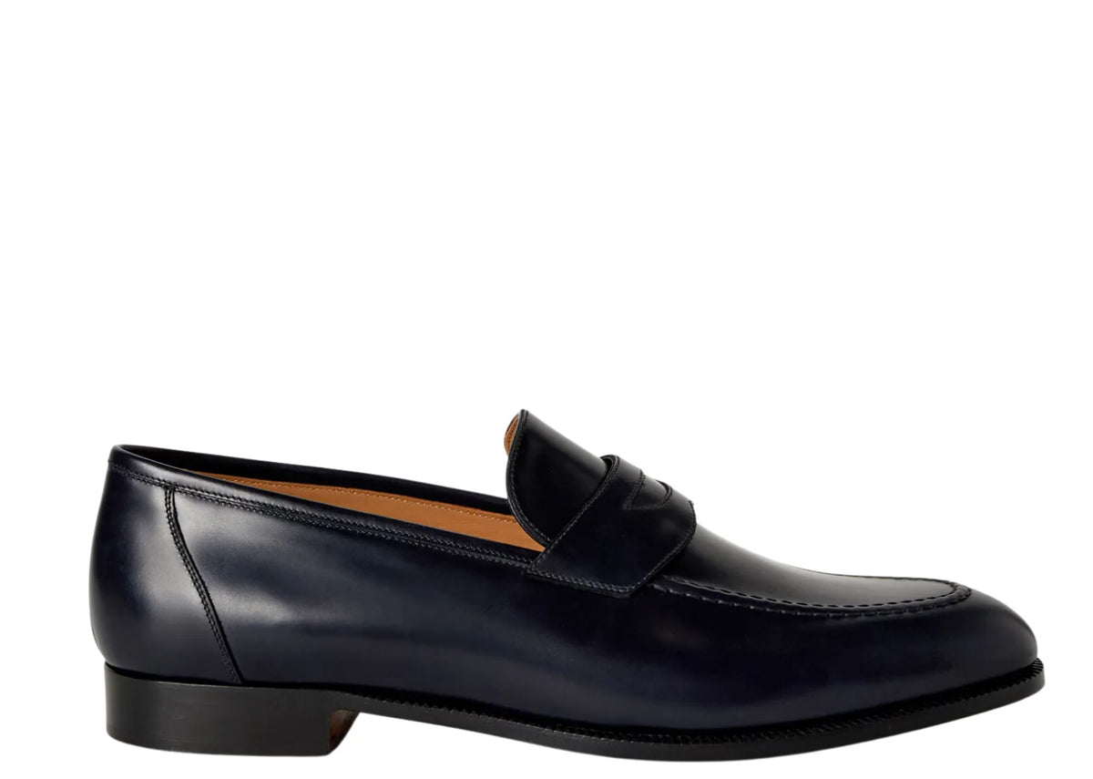 Sergio Loafer Calfskin Blue Navy