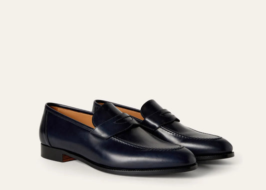 Sergio Loafer Calfskin Blue Navy