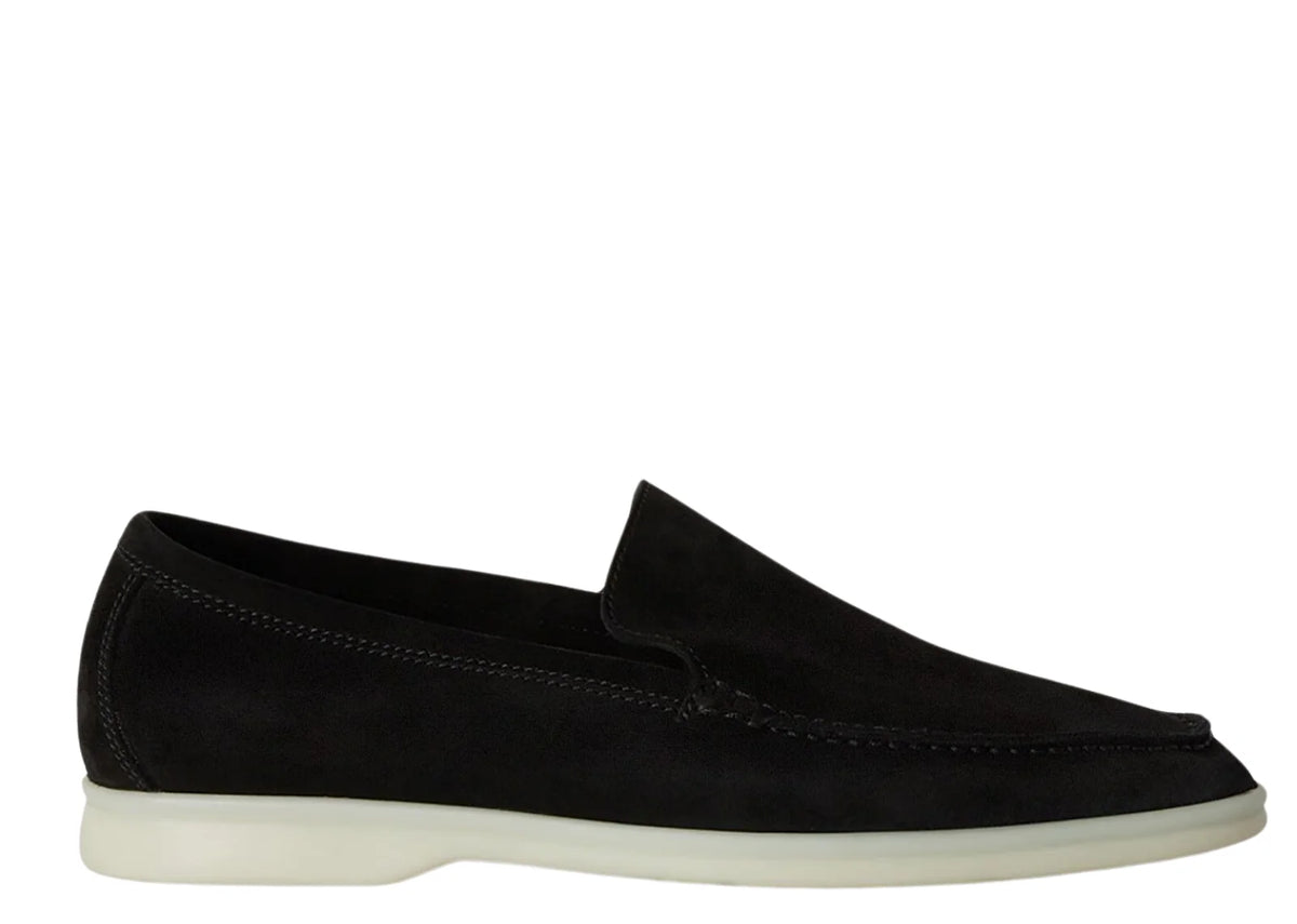 Summer Walk Loafer Suede Black