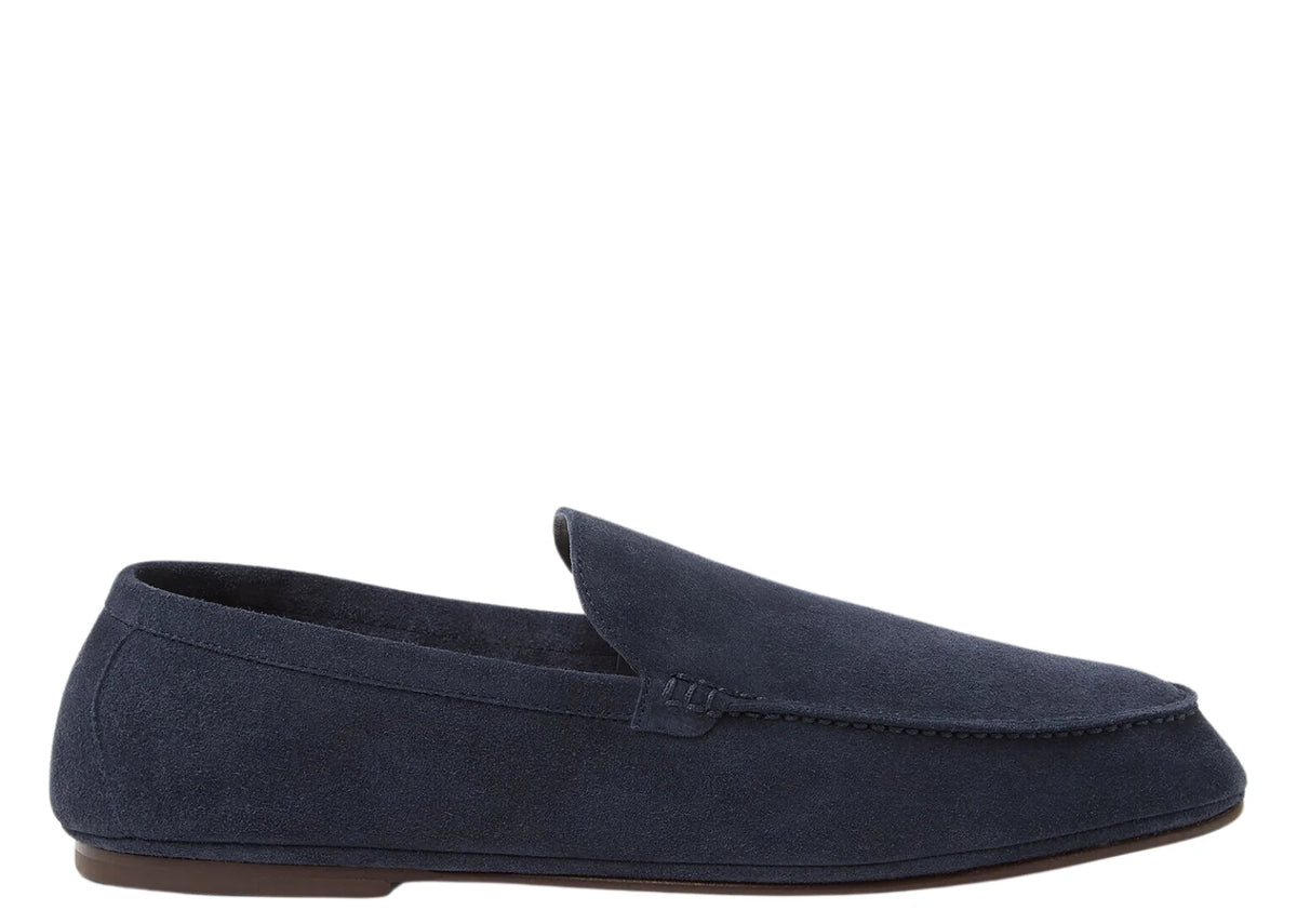 Summer Anton Walk Loafer Suede Dark Blue Abyss