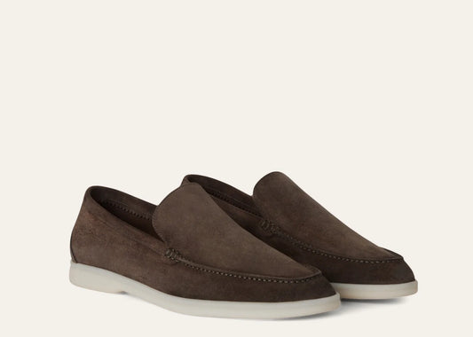 Summer Walk Loafer Suede Warm Gray