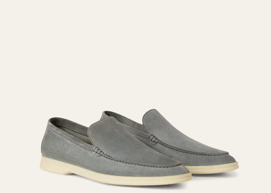 Summer Walk Loafer Suede Gull Gray