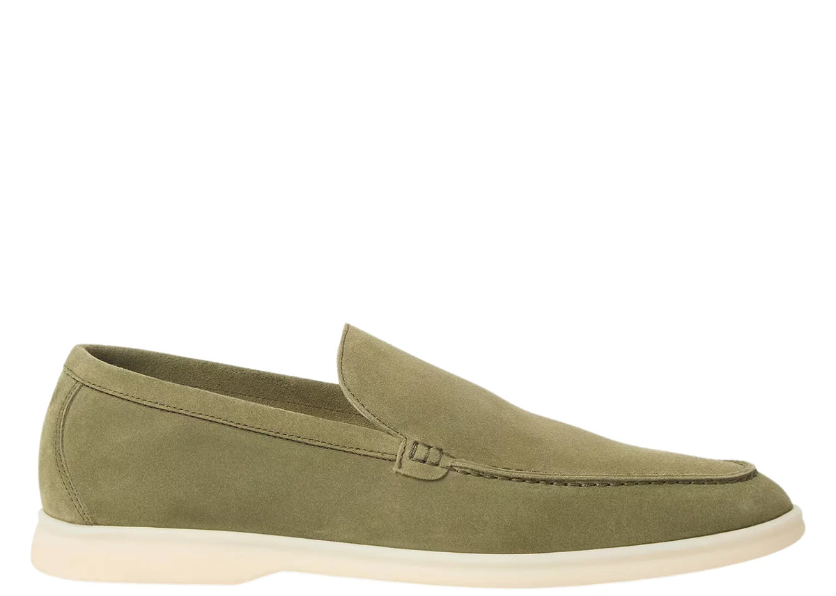 Summer Walk Loafer Suede Verde-Acqua