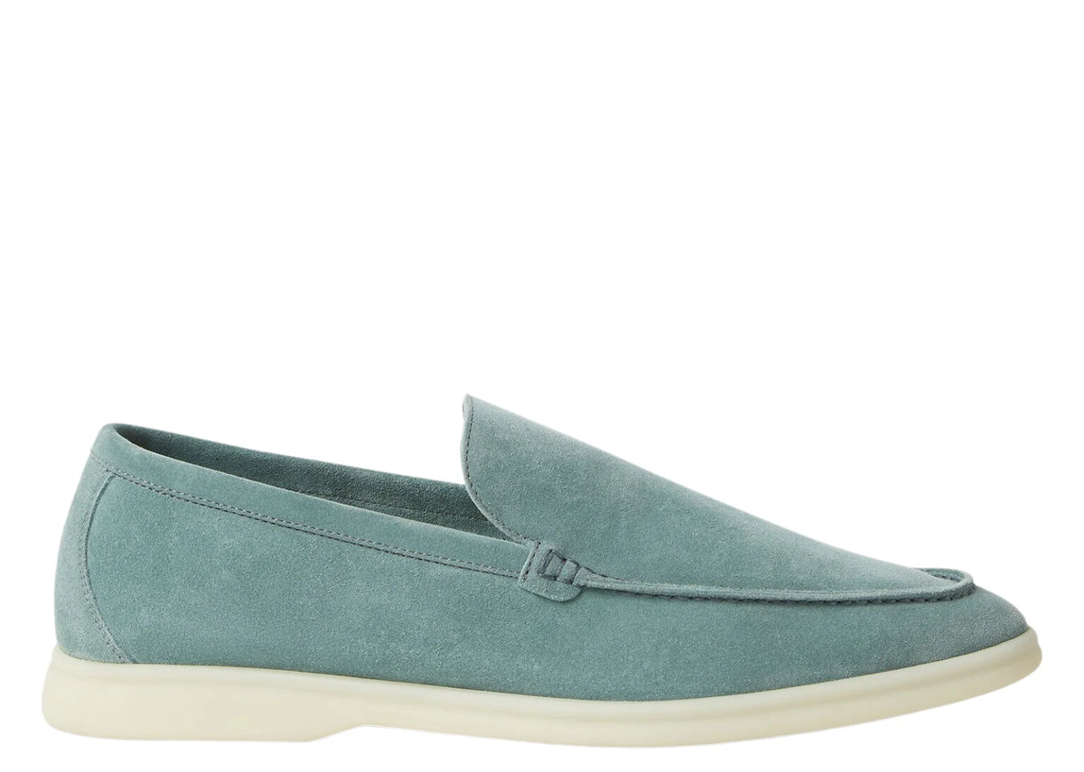 Summer Walk Loafer Suede Pine Cloud