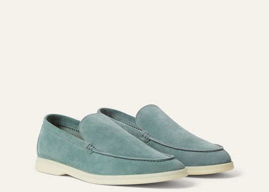 Summer Walk Loafer Suede Pine Cloud