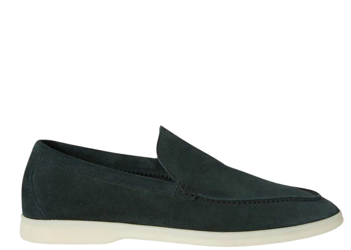 Summer Walk Loafer Suede Dark Green
