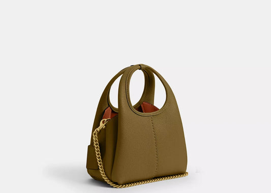 Lana Shoulder Bag 19 Brass/Muted Olive