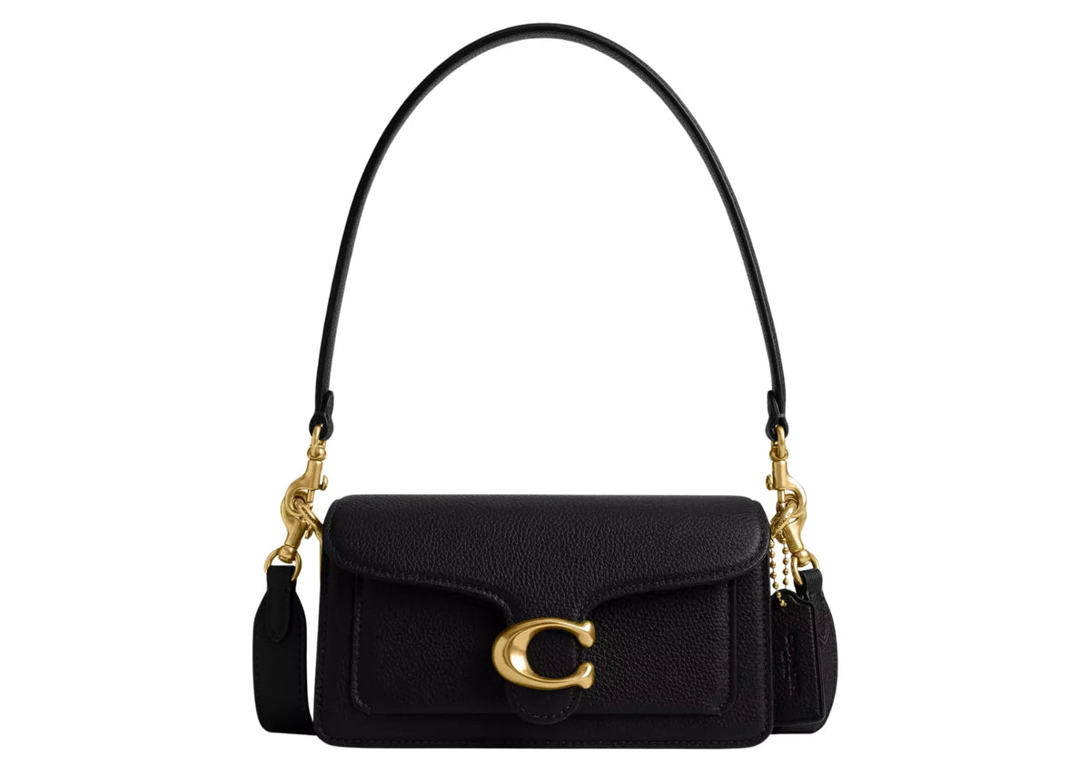 Tabby Shoulder Bag 20 Brass/Black