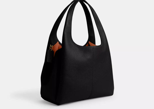 Lana Shoulder Bag Brass/Black