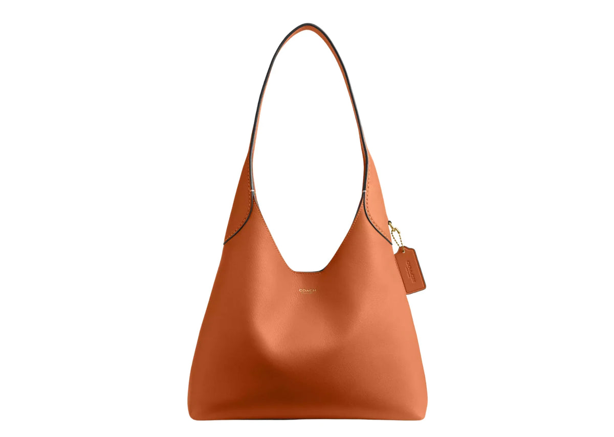 Brooklyn Shoulder Bag 28 Brass/Toffee