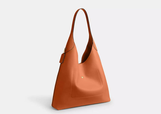 Brooklyn Shoulder Bag 28 Brass/Toffee