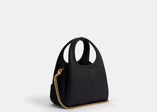 Lana Shoulder Bag 19 Brass/Black