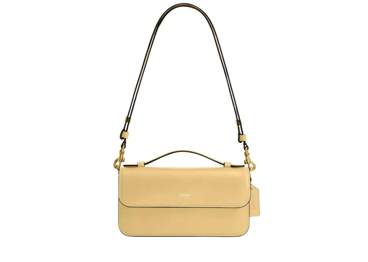 Elora Top Handle Crossbody Bag Brass/Yellow