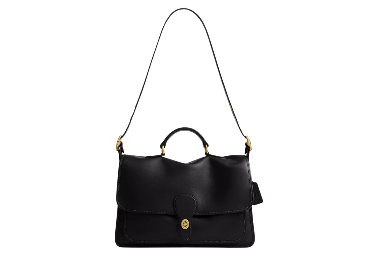 Metropolitan Messenger Bag Brass/Black