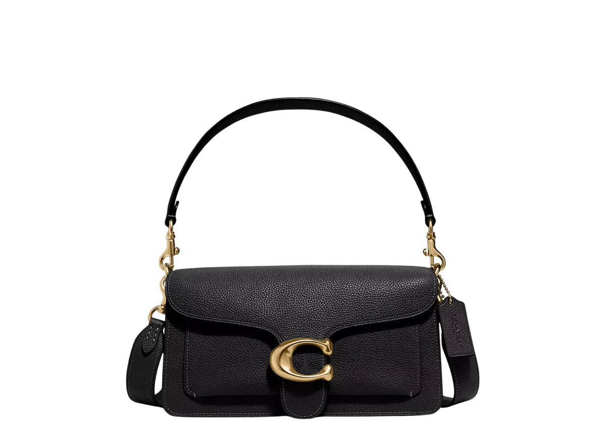 Tabby Shoulder Bag 26 Brass/Black