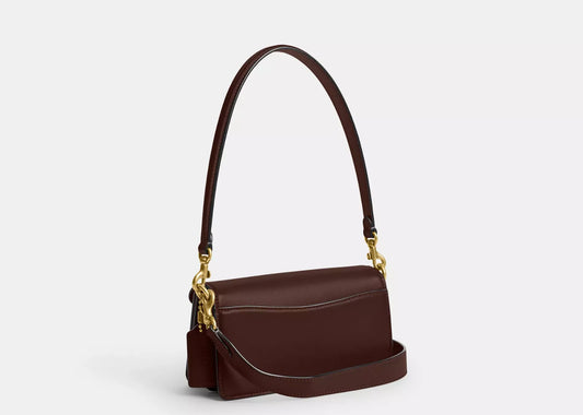 Tabby Shoulder Bag 20 In Signature Canvas Brass/Maple