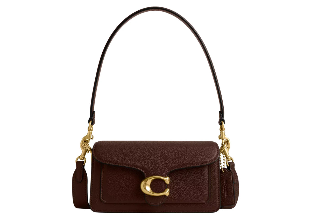 Tabby Shoulder Bag 20 Brass/Maple