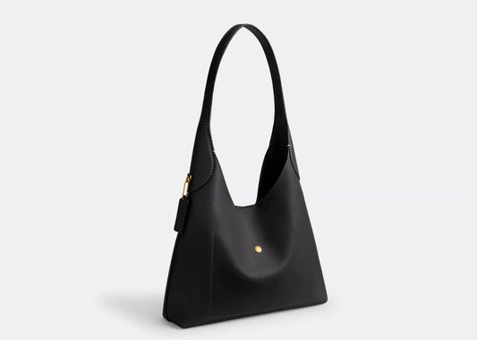 Brooklyn Shoulder Bag 28 Brass/Black