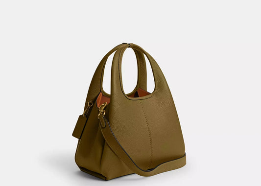 Lana Shoulder Bag 23 Brass/Muted Olive