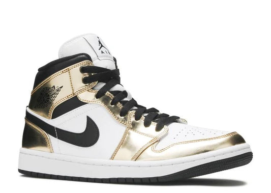 AJ1 Mid SE 'Metallic Gold'