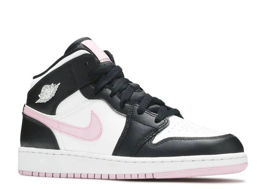 AJ1 Mid GS 'White Light Arctic Pink'