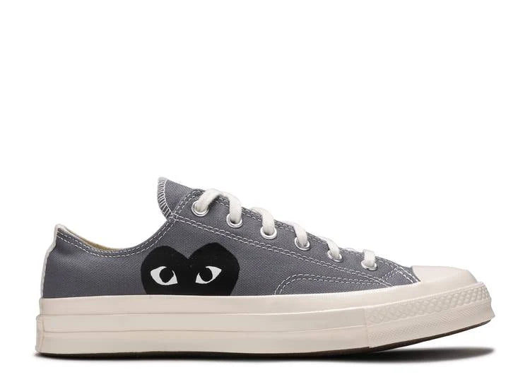 Comme Des Garçons Play x Chuck 70 Low 'Steel Gray'