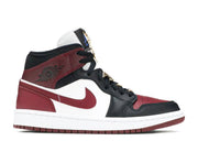 Davenzarry - Women's Air Jordan 1 Mid SE 'Gold Pendants' - Image 1