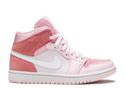 Davenzarry - Women's Air Jordan 1 Mid 'Digital Pink' - Image 1