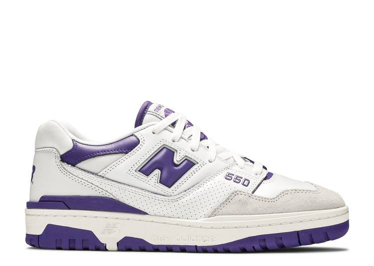 Davenzarry - New Balance 550 'White Purple' - Image 1