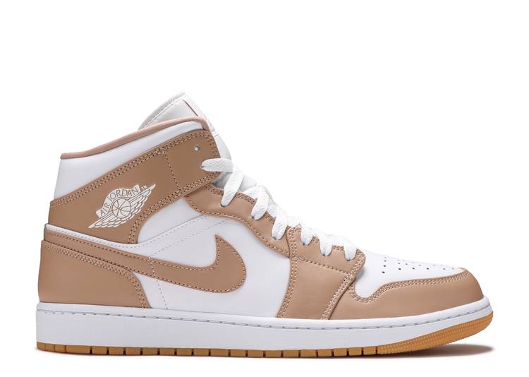 Davenzarry - Air Jordan 1 Mid 'Tan Gum' - Image 1