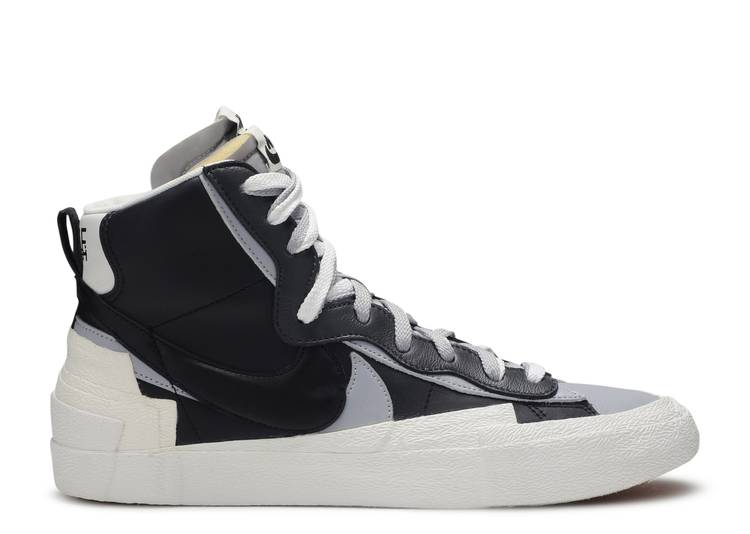 Davenzarry - Sacai x Blazer Mid 'Black Grey' - Image 1