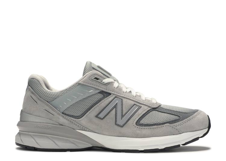 Davenzarry - New Balance 990v5 Made In USA 'Grey' - Image 1
