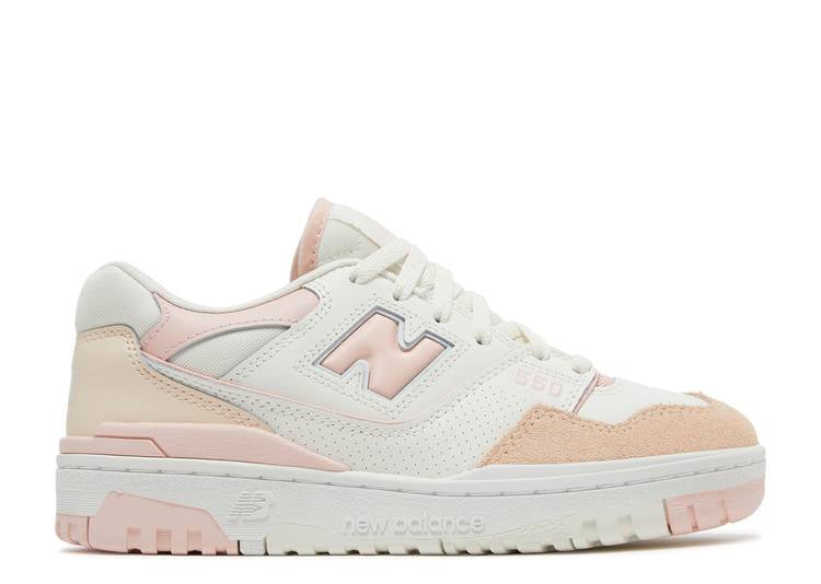 Davenzarry - New Balance Women's 550 'White Pink' - Image 1