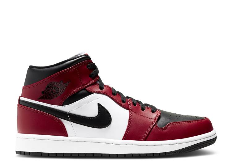 Davenzarry - Air Jordan 1 Mid 'Chicago Black Toe' - Image 1