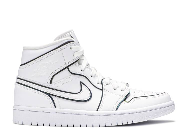 Davenzarry - Women's Air Jordan 1 Mid SE 'Iridescent Trim' - Image 1