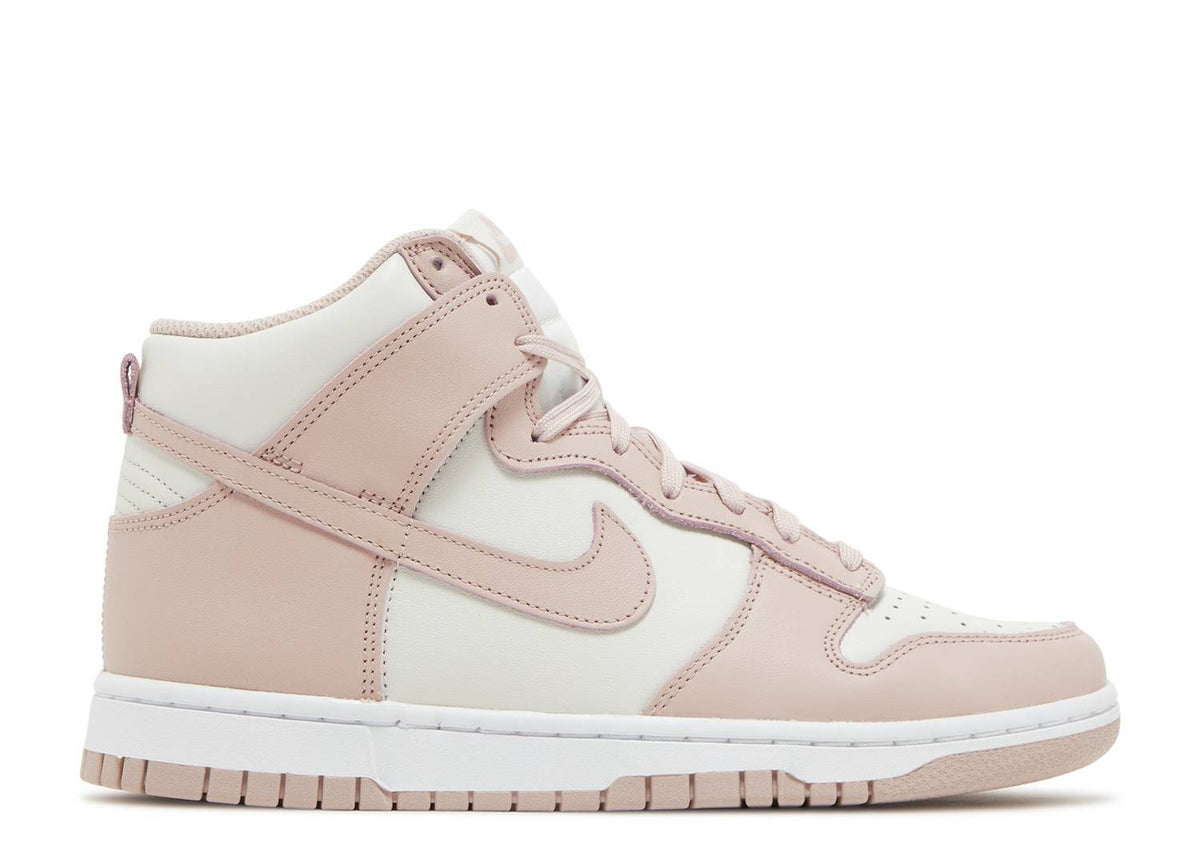Davenzarry - Women's Dunk High Pink 'Oxford' - Image 1