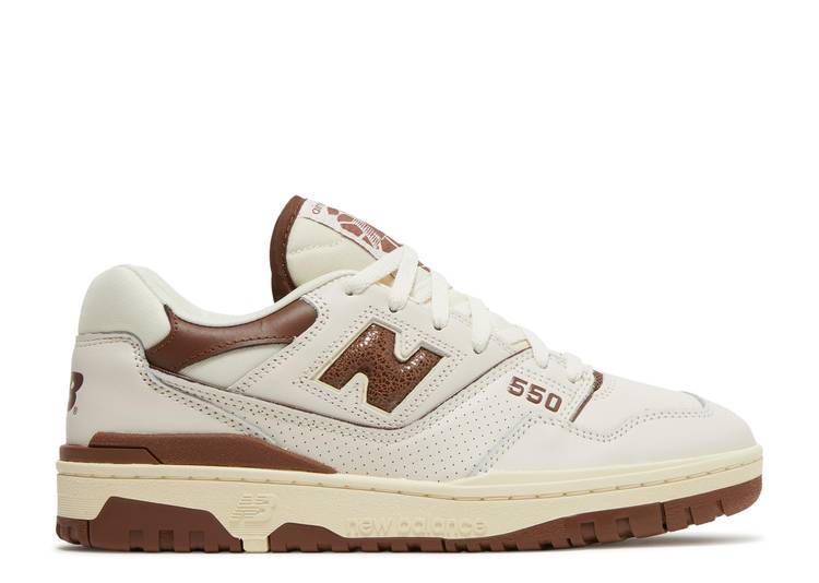 Davenzarry - New Balance Aimé Leon Dore x 550 'Brown' - Image 1