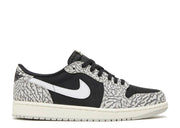 Davenzarry | Air Jordan 1 Retro Low OG 'Black Cement' | View 1